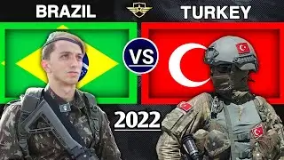 Brazil vs turkey military power comparison 2022.
