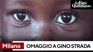 Da Dori Ghezzi a Luca Zingaretti, omaggio a Gino Strada al Dal Verme di Milano