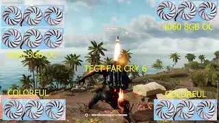 ТЕСТ COLORFUL 4060 8 GB.FAR CRY 6. ( 2560x1440)