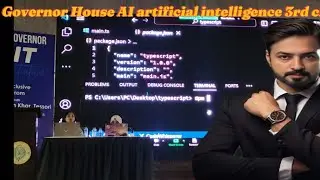 governor house Al artificial intelligence 3rd class on Sunday  part 1 | governor sindh Kamran Khan