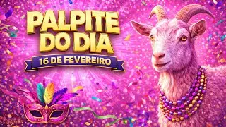 GALINHO DA SORTE 🐔 | PALPITES DO DIA  &ndash; 16/02/2026