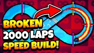 I BROKE The Idle Racing Game with a MEGA SPEED BUILD! | The Loopler