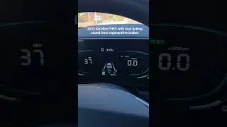 2023 Kia Niro PHEV with loud regenerative brake noise 😬