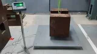 Demonstration of Eagle EAW 1212 Pro 3-Ton Industrial Platform Scale | Electronic Weighing Scale