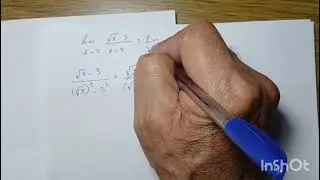 Cálculo 1 - Limite de (Vx - 3)/(x - 9) quando x tende a 9.