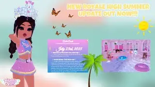ROYALE HIGH SUMMER UPDATE OUT NOW! ☀️ | Royale High Campus 4