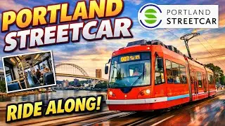 Portland streetcar Route A & B loop
