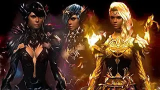 Guild Wars 2 - Requiem Armor Combo/Character details