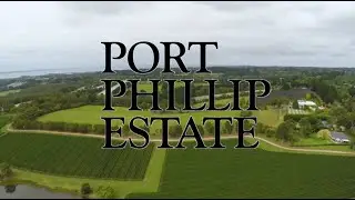 Port Phillip Estate, Mornington Peninsula Victoria, AUSTRALIA vineyards and drone