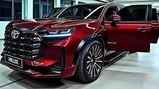 Toyota HiLux 2026 &mdash; Новый уровень пикапа! Гибрид, дизайн, интерьер и производительность
