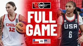 Chile 🇨🇱 vs United States 🇺🇸 | Women | Full Pool Game | FIBA 3x3 U23 World Cup 2025