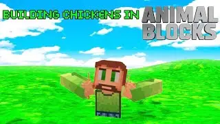 Building chickens 🐓 #animalblocks #modapp 