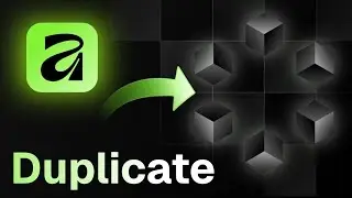Affinity 3 : Power Duplicate im Kreis (perfekter Abstand in Sekunden!)
