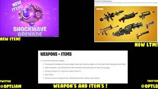 The New SHOCKWAVE GRENADE In Fortnite