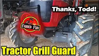 Tractor grill guard