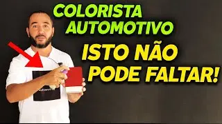 FERRAMENTAS QUE N&Atilde;O DEVEM FALTAR PARA UM COLORISTA AUTOMOTIVO