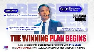 THE LAST CHANCE TO CRACK ADVANCED BUSINESS REPORTING PAPER | SURANGA INDUNIL