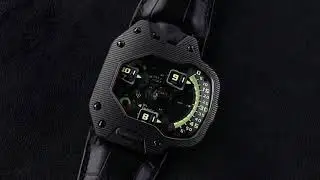 @URWERK_GENEVE : Time is on right side (UR-110) &bull;&bull;&bull; UN ROUAGE PLAN&Eacute;TAIRE POUR MARQUER LE TEMPS