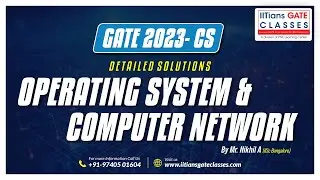 Operating System & Computer Network | GATE Computer Science Question Paper solutions | GATE 2023 CS