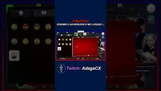TWITCH: 💜AdagaCX💜 #Shorts #adagacx #sinuca #8ballpool #pool