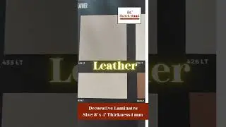 Decorative Laminates | 8x4 Size & 1 mm Thickness | RK's Sketch Wood  #interiorproducts #laminates