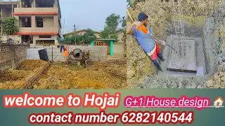 welcome to Hojai / G+1 house design 🏠/ contact number 6282140544