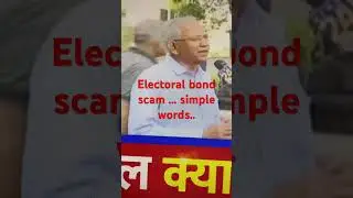 Electoral bond scam well explained by common man&hellip;#election #loksabhaelection2024 #electoralbonds