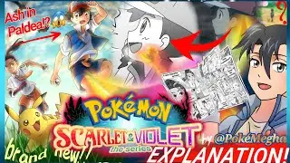 ASH'S NEW JOURNEY!🤩 | My Pok&eacute;mon SV series Explained!!✨ #anipoke #pokemon #ashketchum #youtubeshorts