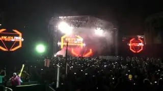 sunburn arena with Afrojack in pune