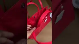 My first telfar in red! #telfar #telfeezy #blackownedbusiness #telfarbag