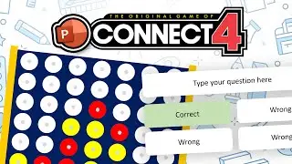 Как создать шаблон образовательной игры PowerPoint &laquo;Четыре в ряд&raquo; &mdash; Учебное пособие