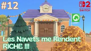 JOUR 12 sur HARMONIA - Quand les Navets te rendent Riche 🤑 & Arriv&eacute;e de Jon | ACNH sur Switch 2