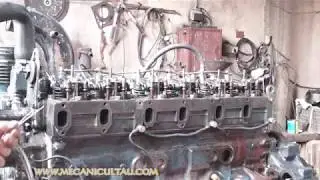 CUM SE FACE REGLAJ PRACTIC SUPAPE ( 2 ) TRACTOR 1010 MOTOR 2601