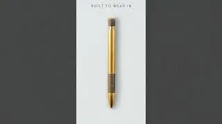 The Brass Mechanical Pen - Ages Like Wine