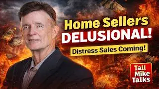 HOME PRICES ARE DROPPING! THE BIG CRASH IS STILL COMING! Housing Market Crash -Tall Mike Talks