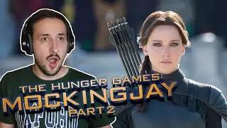 THE EPIC END!! THE HUNGER GAMES MOCKINGJAY PART 2 (2015) FIRST TIME WATCHING MOVIE REACTION!!