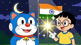 राष्ट्रीय झंडे का रहस्य 🇮🇳 | Doraemon Hindi Emotional Episode | Kids Moral Story