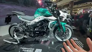 Benelli Tornado Naked Twin 500 2023: con motor de TRK y pantalla TFT