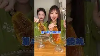 这倒挂蜂蜜怎么里面那么多树枝，薯条口味多就是好，一天吃一种&hellip;&hellip;#嘟嘟薯#嘟嘟薯鲜脆薯条#美食