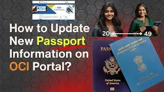 How to Update Passport Information on Your OCI (Ages 20&ndash;50)?