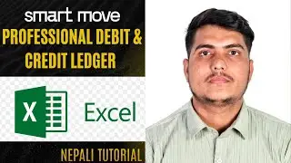 How To Create Debit and Credit Account Ledger in Microsoft Excel.