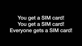 Free SIM Card Scam Call