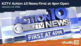 KZTV Action 10 News First at 4pm Open, 1/15/2021