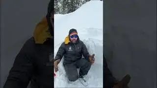 Watching for Drifts, Bridger Range - 18 March 2025