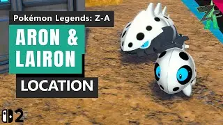 Как получить Арона и Лайрона в Pokemon Legends Z-A
