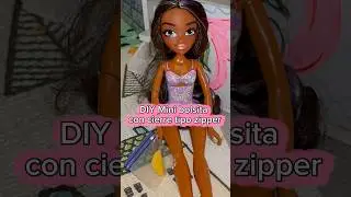 Mini bolsita de zipper f&aacute;cil | DIY: mini zip-style bag #craft #diy #miniature #fyp #miniaturas #fy