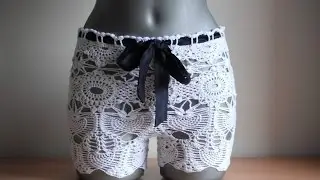 How to crochet summer shorts by marifu6a
