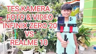 TES KAMERA INFINIX ZERO 20 VS REALME 10