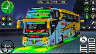 Offroad Bus 3D Driving Game । Luxury Bus Offroad Driving Simulator 3D Game - Android Games #busgame