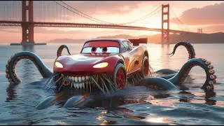 Octopus McQueen vs Captain Cat: Can McQueen Make a Comeback? | Ai Cat Story